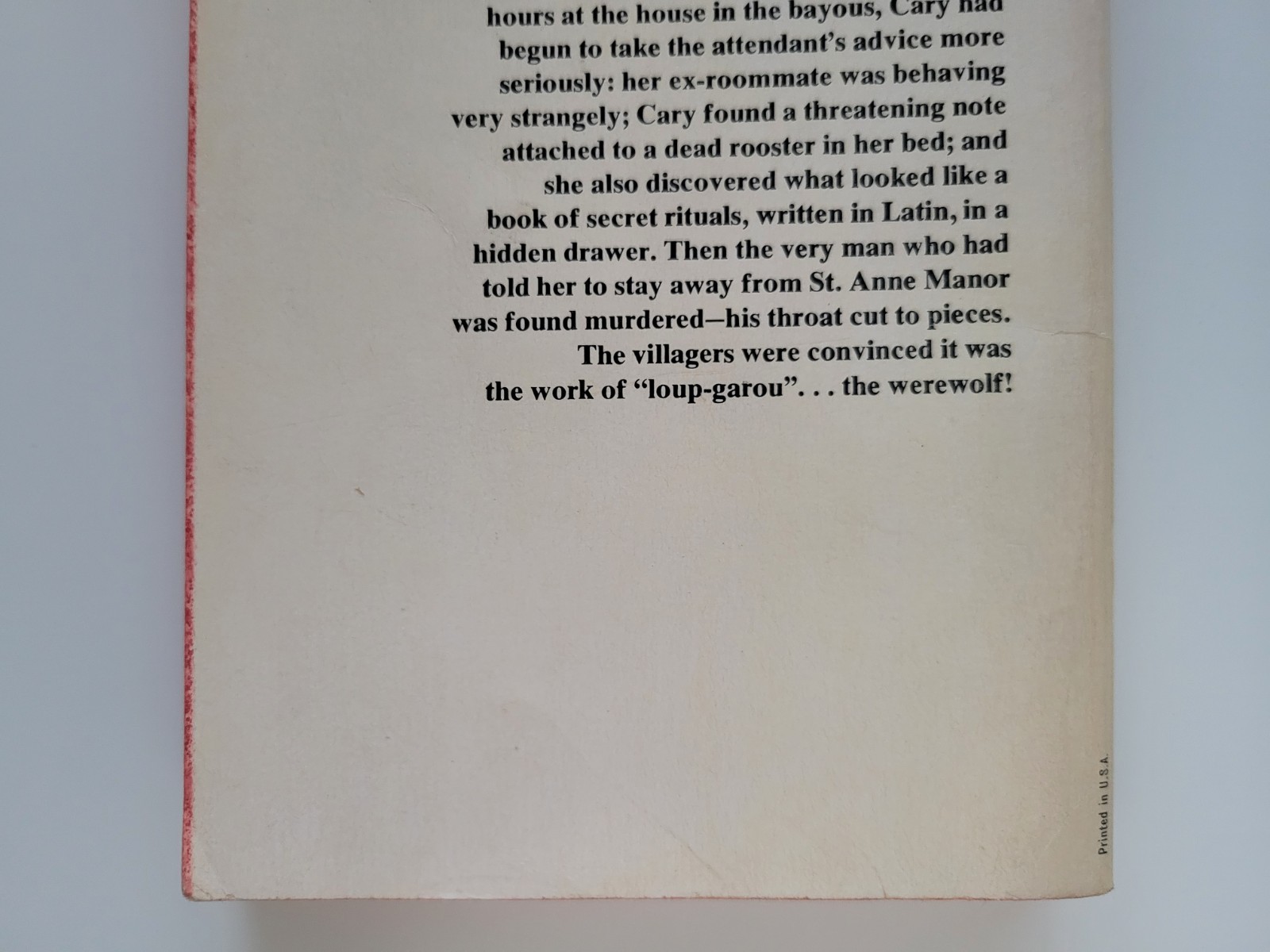 1973 DEADLY FRIENDSHIP CANDACE ARKHAM SATANIC GOTHIC PAPERBACK AVON HORROR 1ST