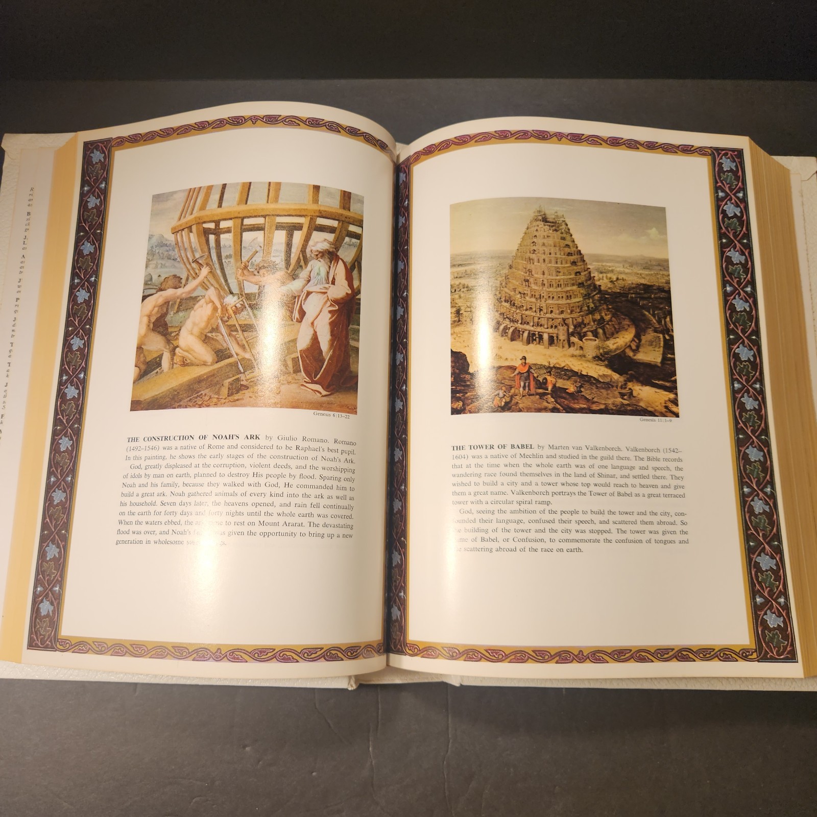 1985 KJV Holy Bible The Last Supper Edition Hardcover King James Version Book