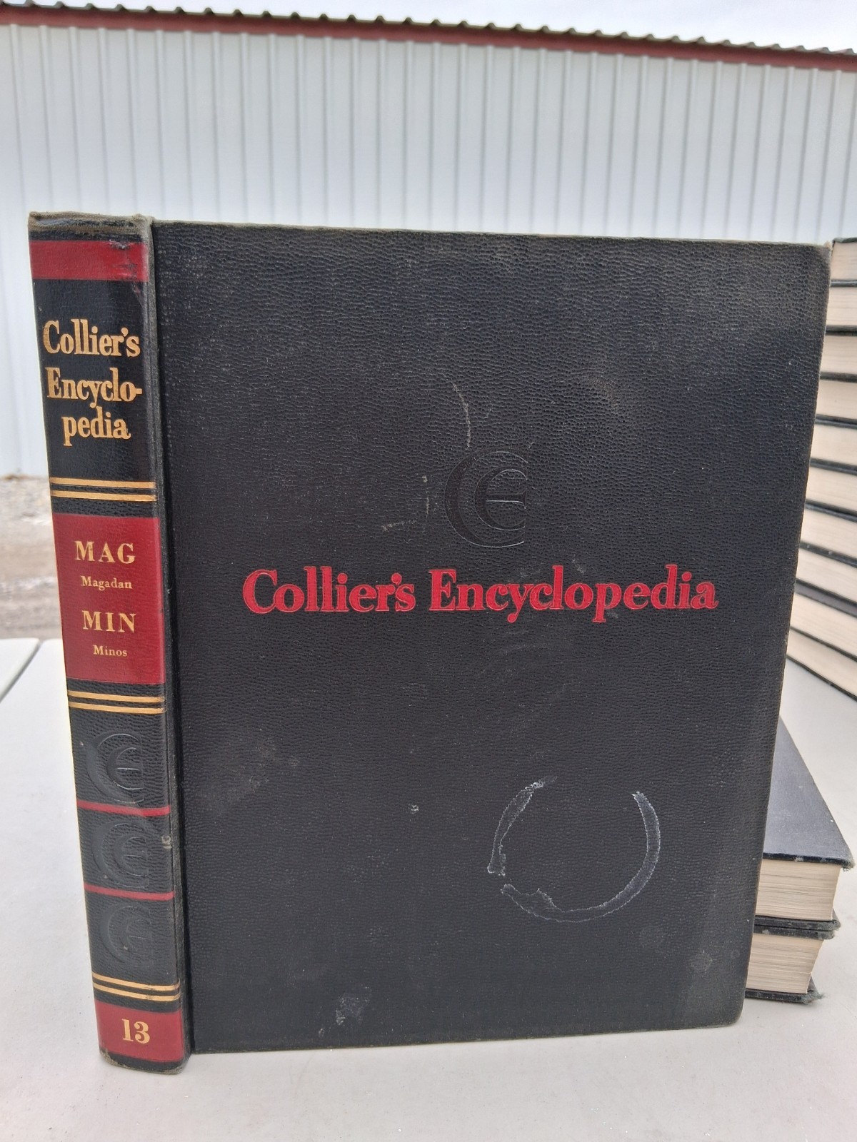 1957 Collier’s Encyclopedia Volume 1 – 20 Complete Set, See Photos