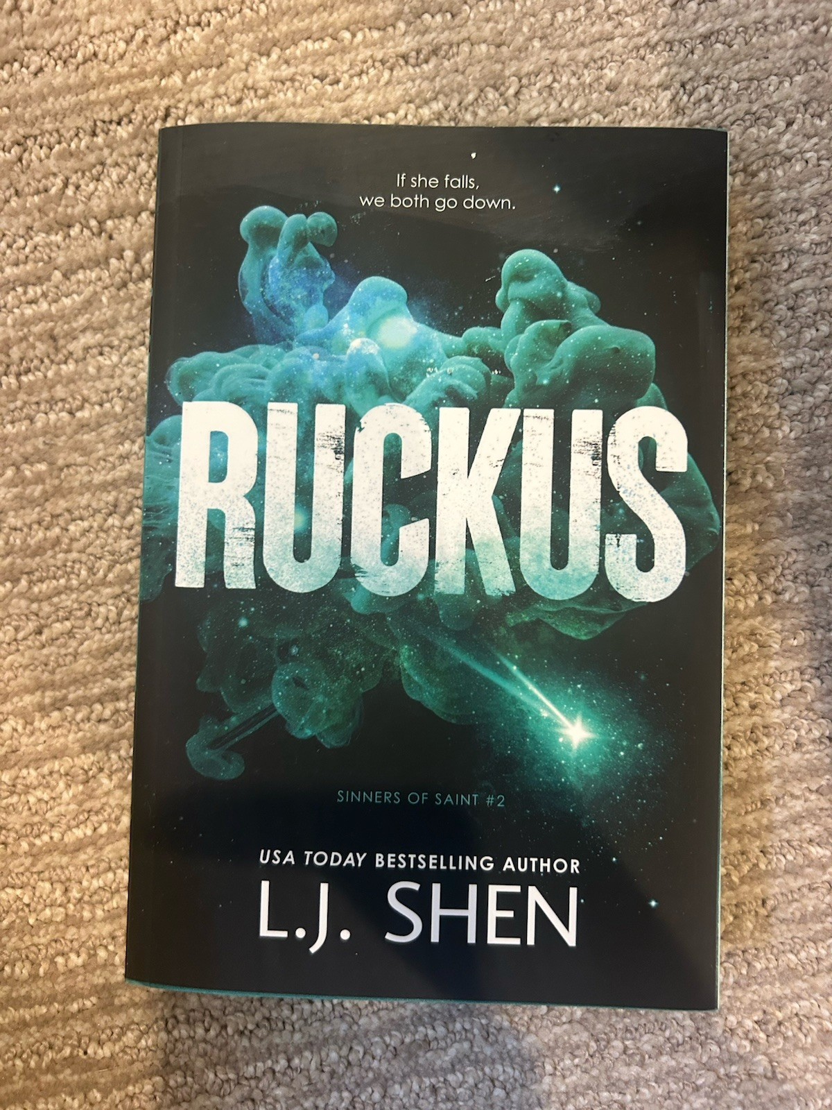L.J. Shen Sinners of Saint 3-Book Paperback Lot Vicious Ruckus Scandalous