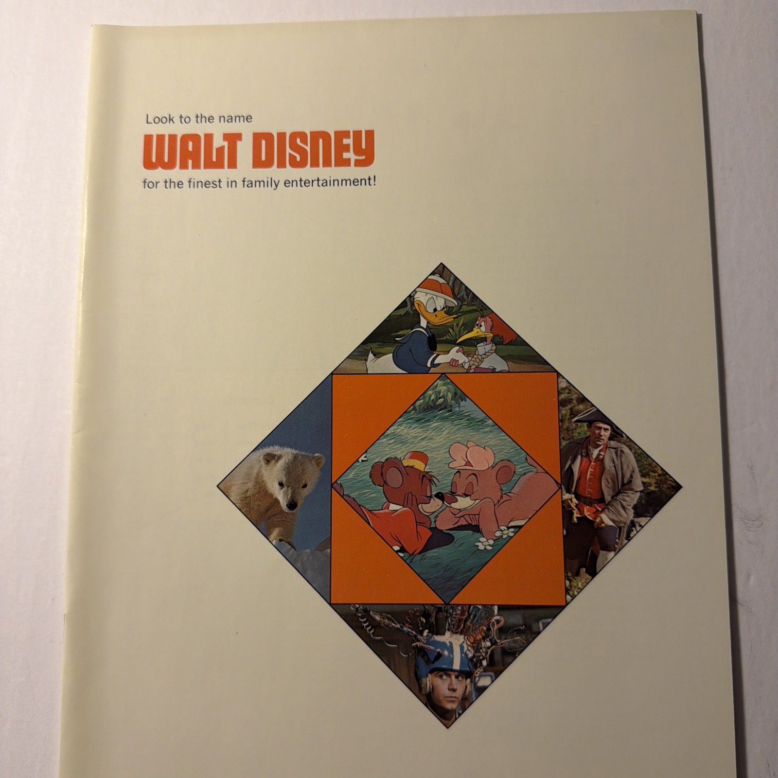 Walt Disney 1971-1972 Original Catalog 16mm Films For Rental Movie Magazine