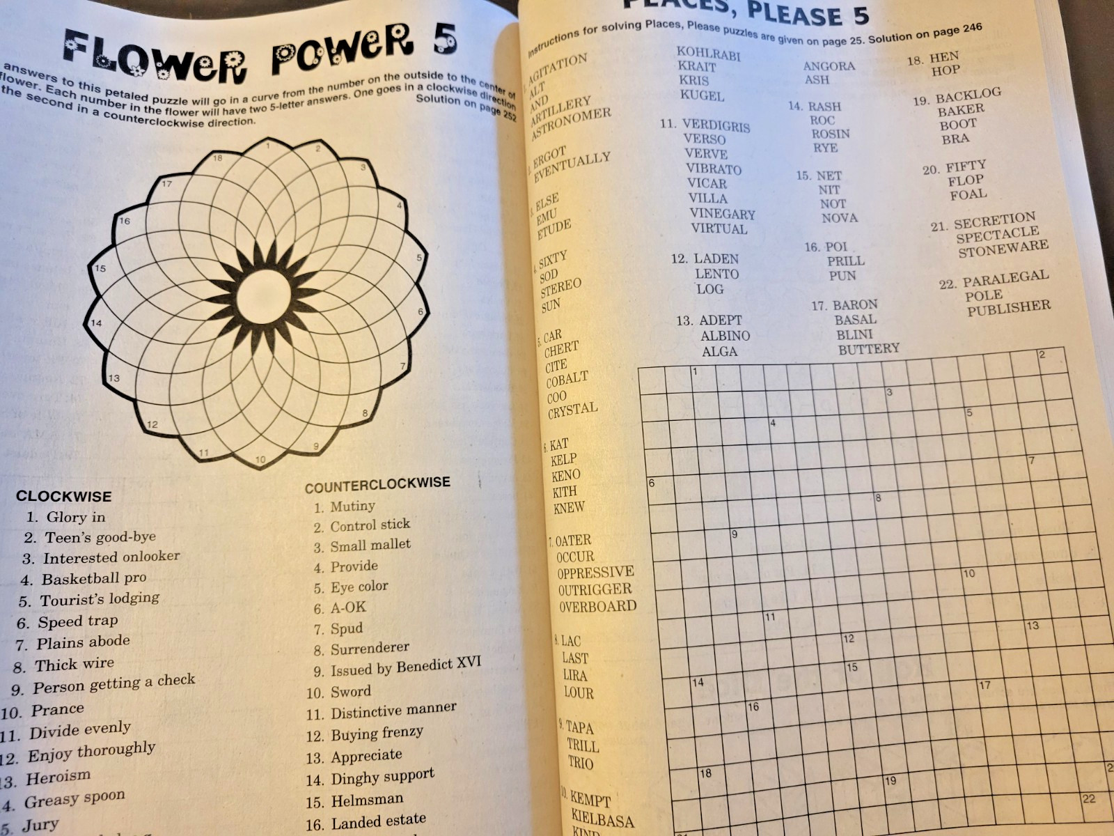 Classic Variety Puzzles Plus Crosswords – 256 Page Jumbo Special – by PENNYPRESS