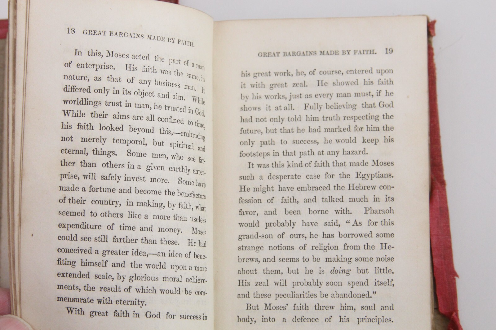 Things New & Old 1856 Rev Epenetus Owen Religion Faith 4.85″ x 3.5″ x .25″
