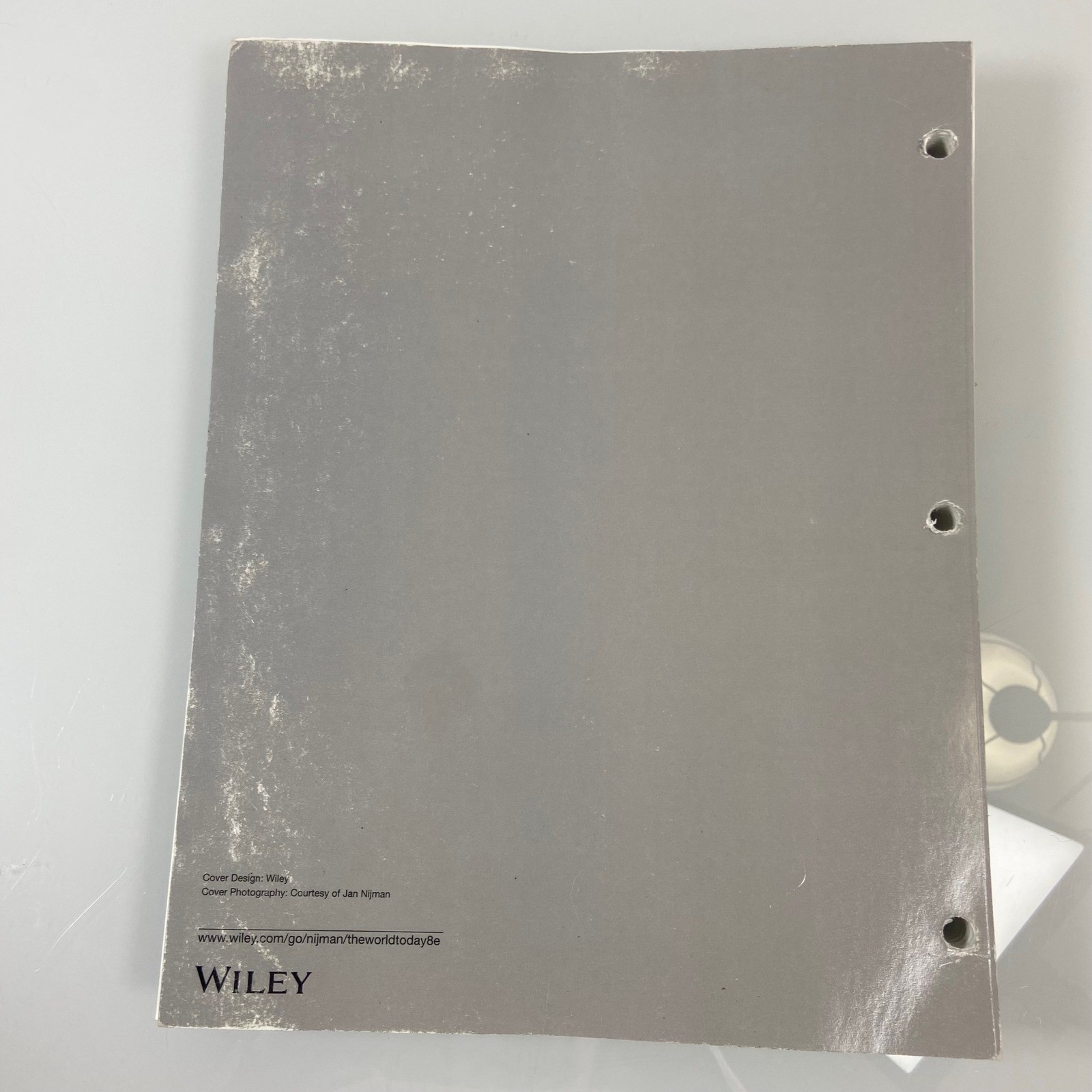 The World Today -8th Edition – Wiley Loose Leaf Print Edition Geography Textbook