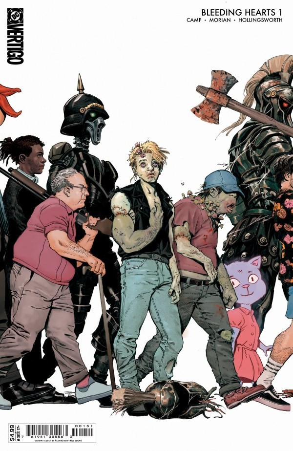 SET OF 4 VERTIGO COMICS (2026): ALVARO MARTINEZ BUENO CONNECTING VARIANTS