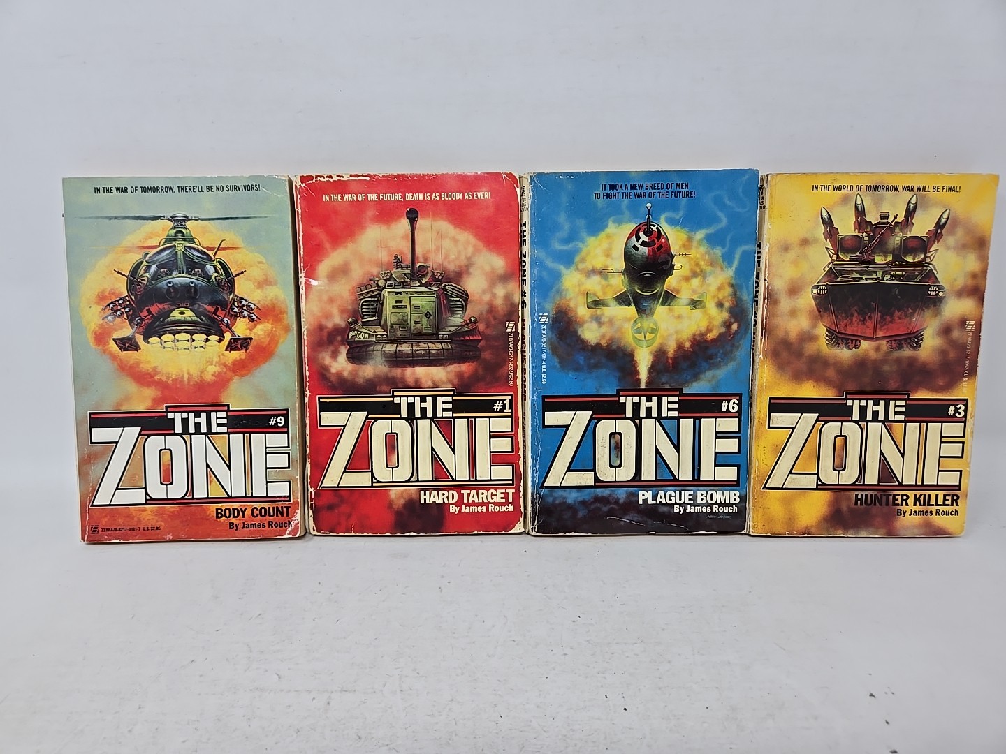 11 books MEN’S PAPERBACK ADVENTURE SERIES OF THE 1980s Post-Apocalypse WW3 Serie