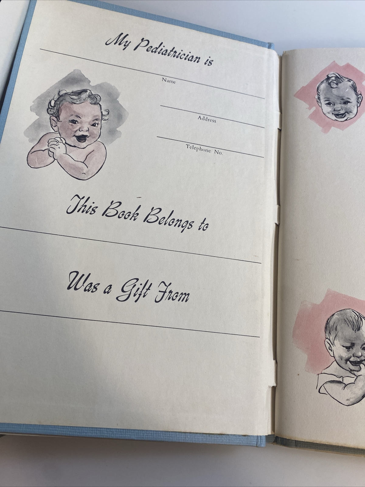 RARE 1959 hcdj BABY Leichenger & Fishbein Record Keeping 📕 ab3
