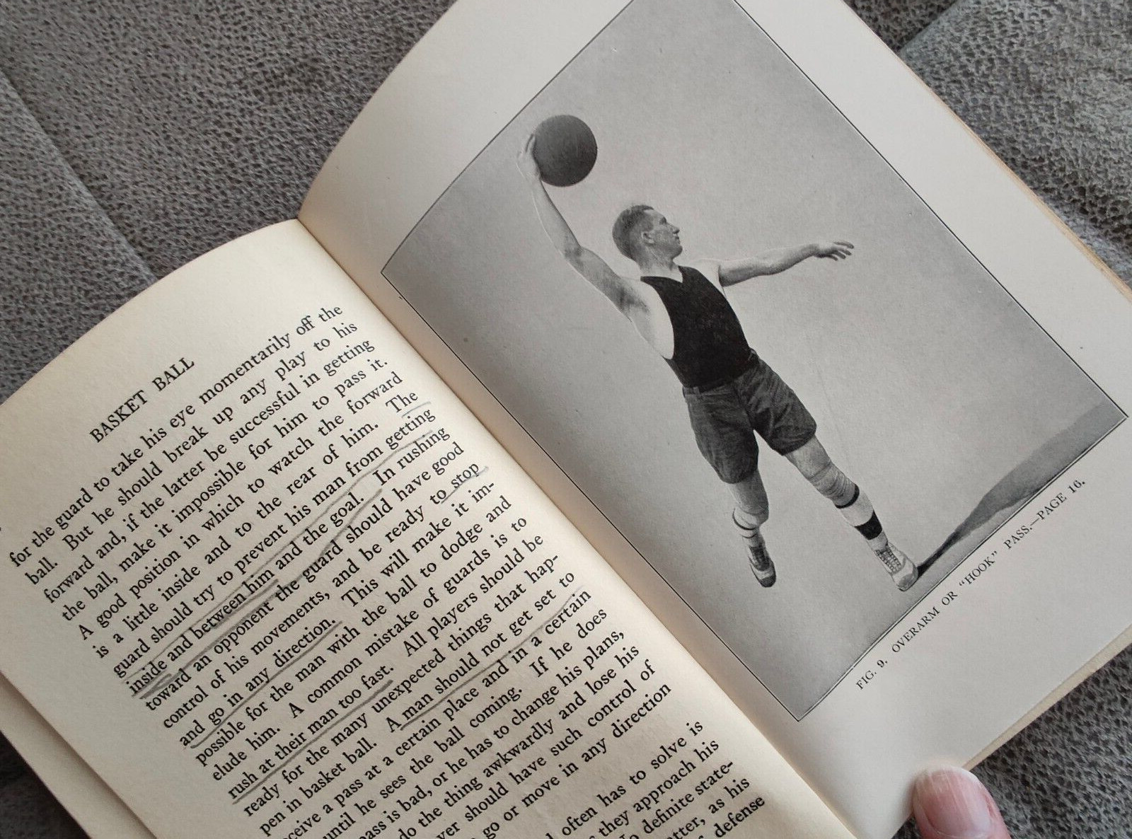 1921 Copyright “Basket Ball” by Wardlaw and Morrison 1929 Edition- Illustrated