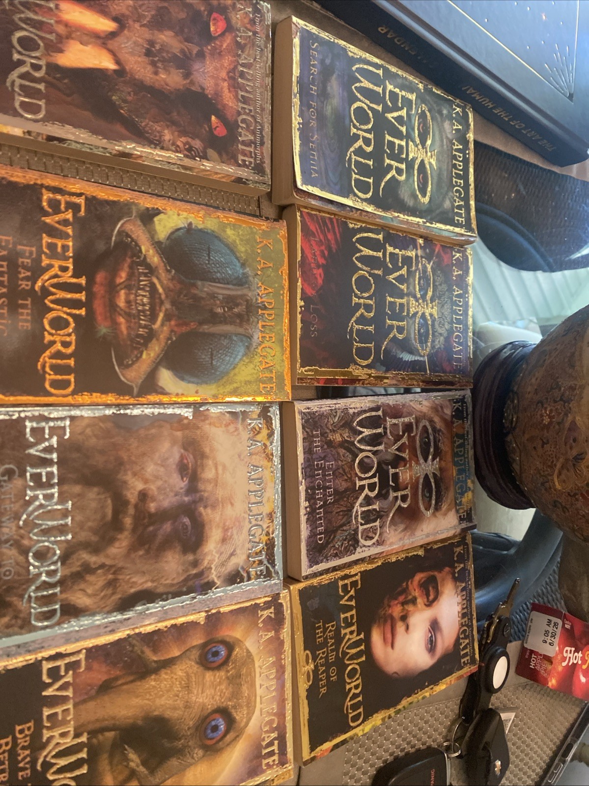 Everworld 1-12 – K.A. Applegate Paperback Lot Books Complete Series Set