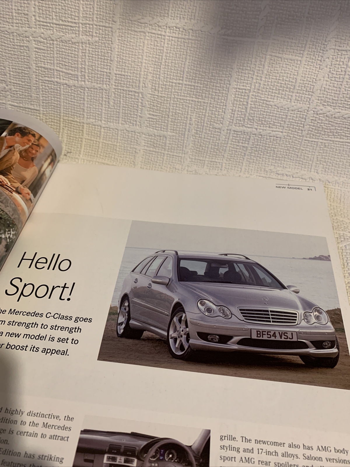 Mercedes Spring 2005 magazine SLR McLaren A-Class CLS Coupe 58 Pages Collectible