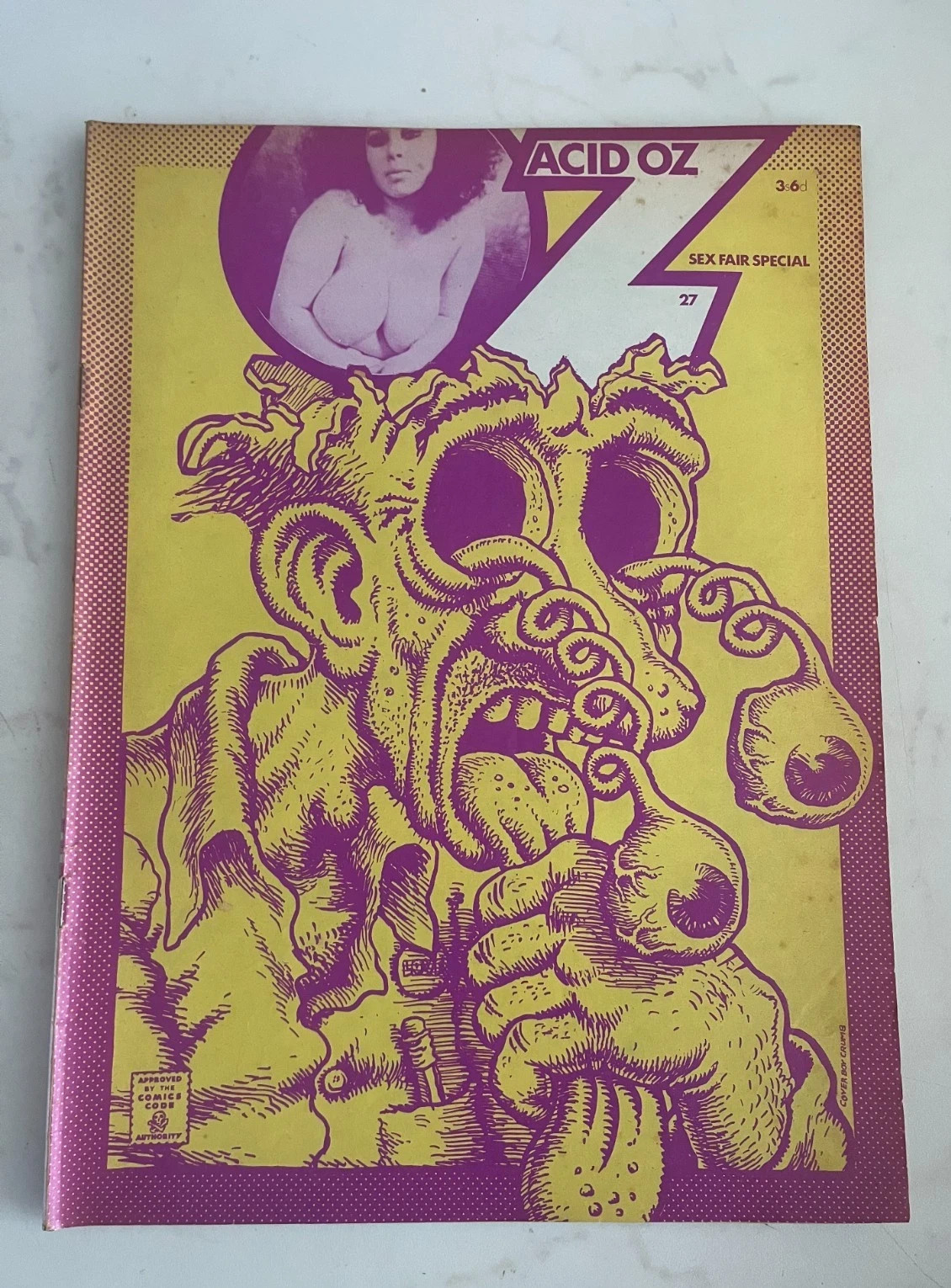 OZ #27+28 (1969) UK 2 magazines Counter-Culture