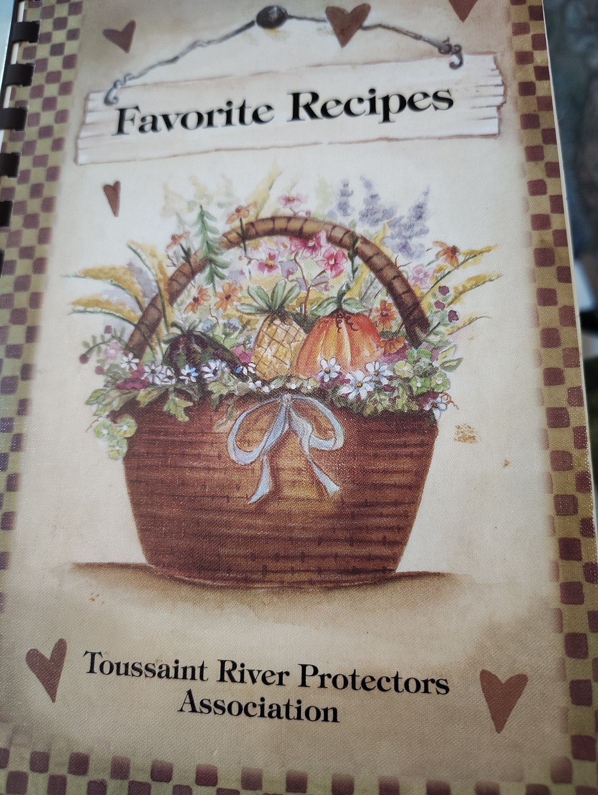 Toussaint River Protectors Cookbook Spiral Bound Vennison Rabbit Duck Pickles