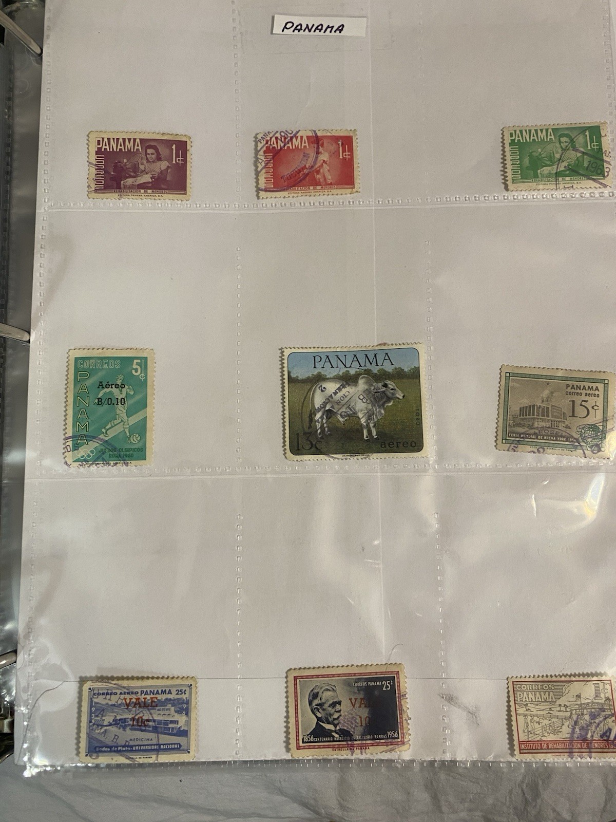 Coleccion De Stampillas De Varios Pauses Del Mundo Usadas