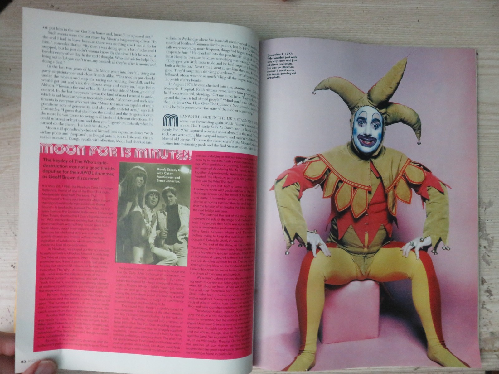 MOJO SEP 1998 ~KEITH MOON /BOB MOULD/GORKY’S ZYGOTIC MYNCI/PAGE & PLANT/ARCHIES