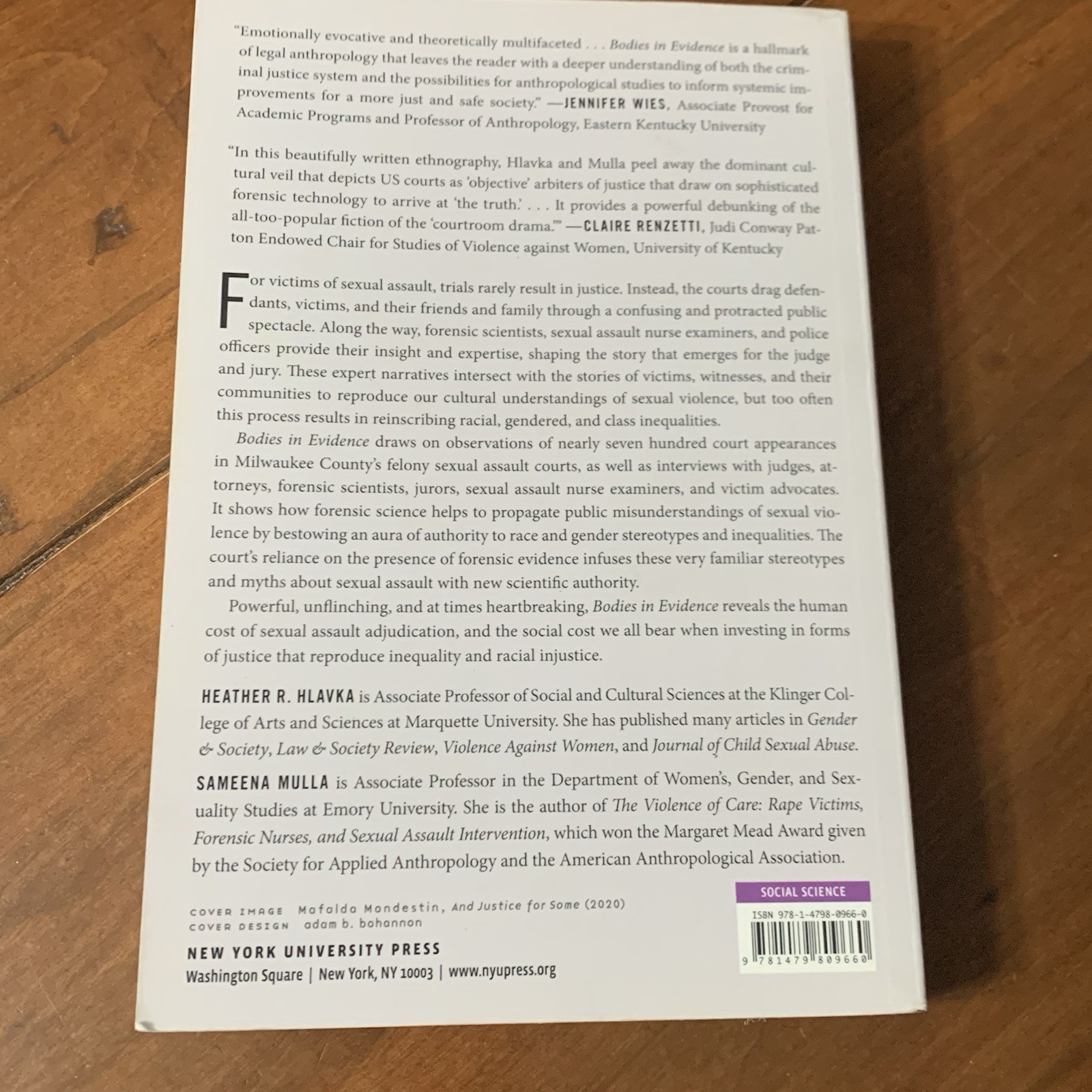 Bodies In Evidence Book Textbook Hlavka & Mulla 2021 Six Chapters 299 Pages Race