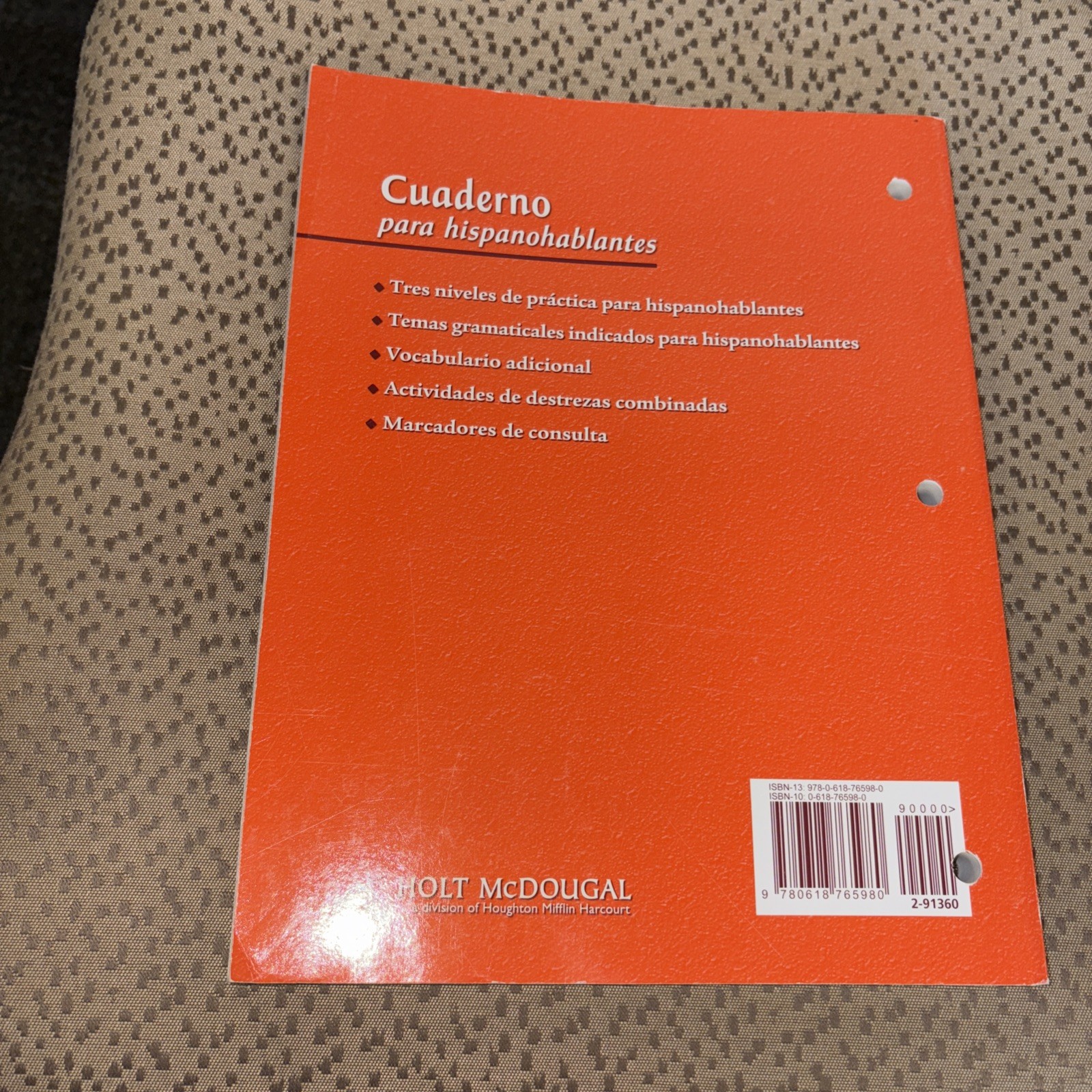 ¡Avancemos! Ser.: ¡avancemos! : Cuaderno para Hispanohablantes (Student) Level 1