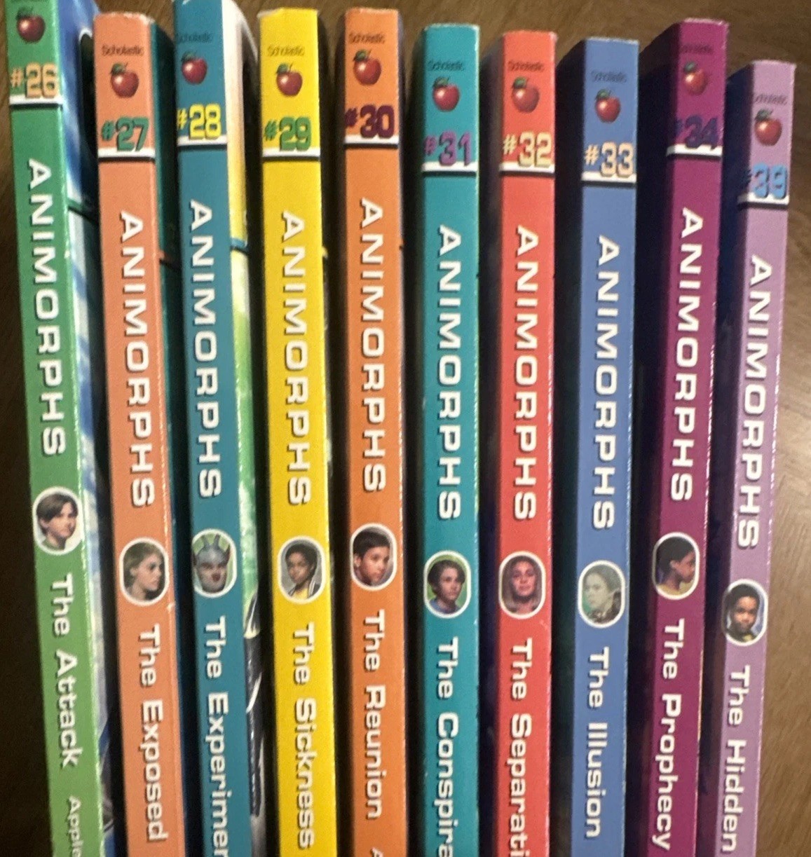 Lot of 14 Book Animorphs by K.A. Applegate 1, 3-13, 15 + Andalite Chronicles
