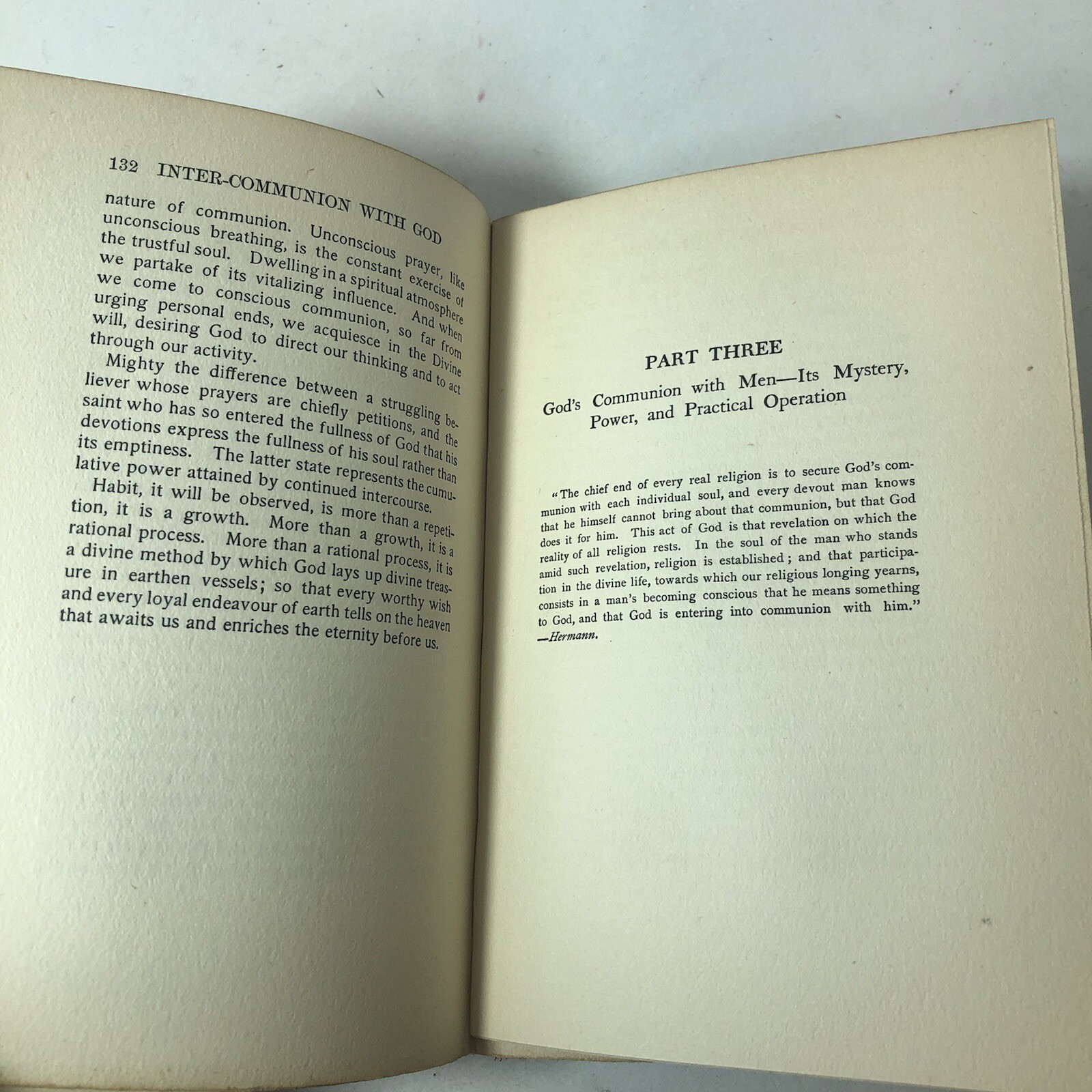 Inter-Communion with God by Marshall Talling Hardcover 1905 2nd Edition SpiritE2