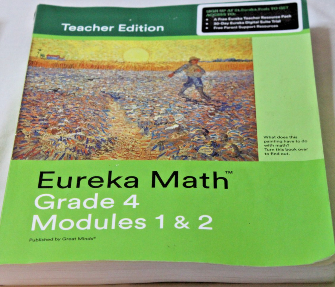 Great Minds Eureka Math Grade 4 Teacher & Student Edition Set Modules 1-7