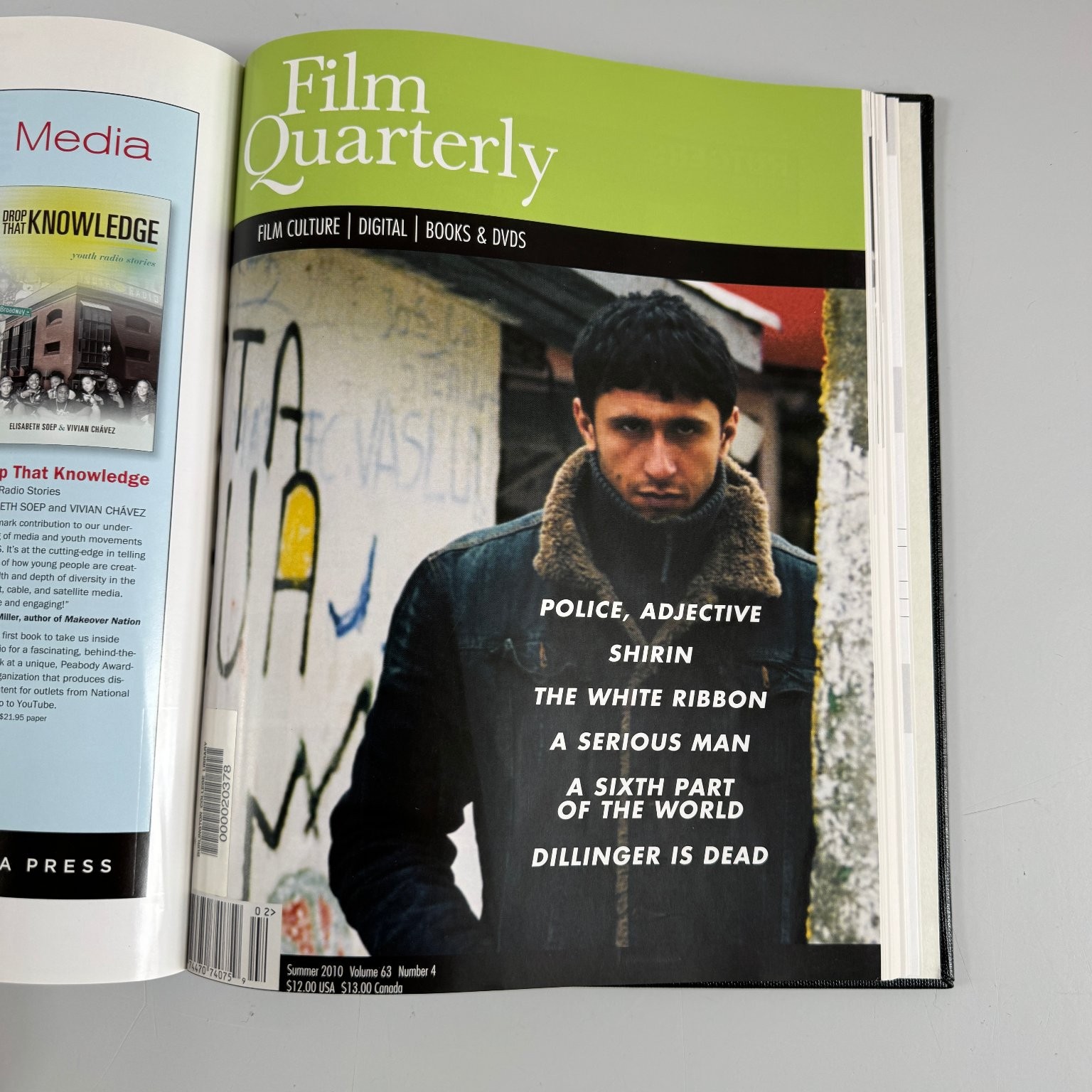 Film Quarterly Magazine Lot 2009-2010 Volumes 62 63 Film Culture