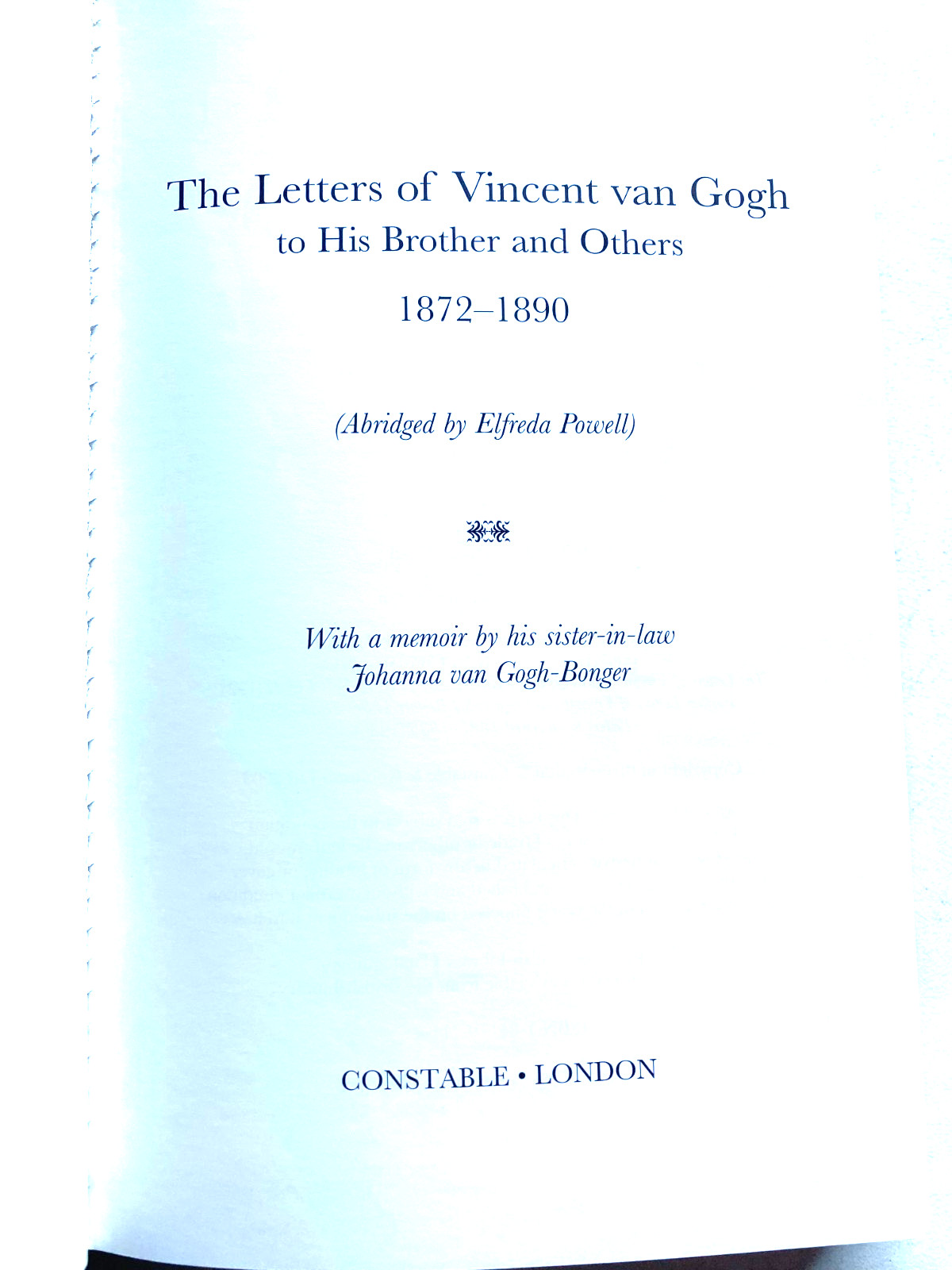 RARE! The Letters of Vincent Van Gogh (2003 Hardcover) FINE w/JACKET ILLUSTRATED