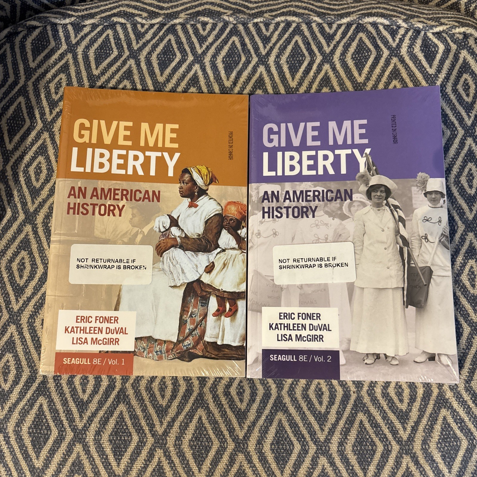 Give Me Liberty : An American History Vol 1 + Vol 2 NEW SEALED