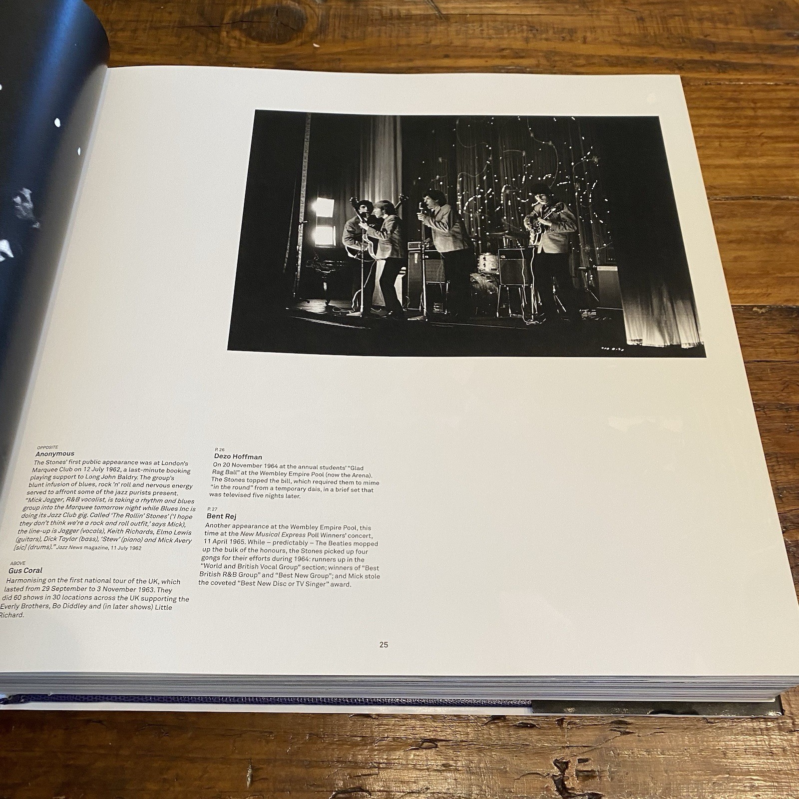 The Rolling Stones Taschen First Edition Table Photo Book LIKE NEW