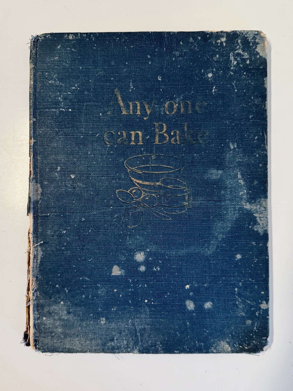 1928 Any One Can Bake Royal Baking Powder Co Vintage Cookbook Illustrated