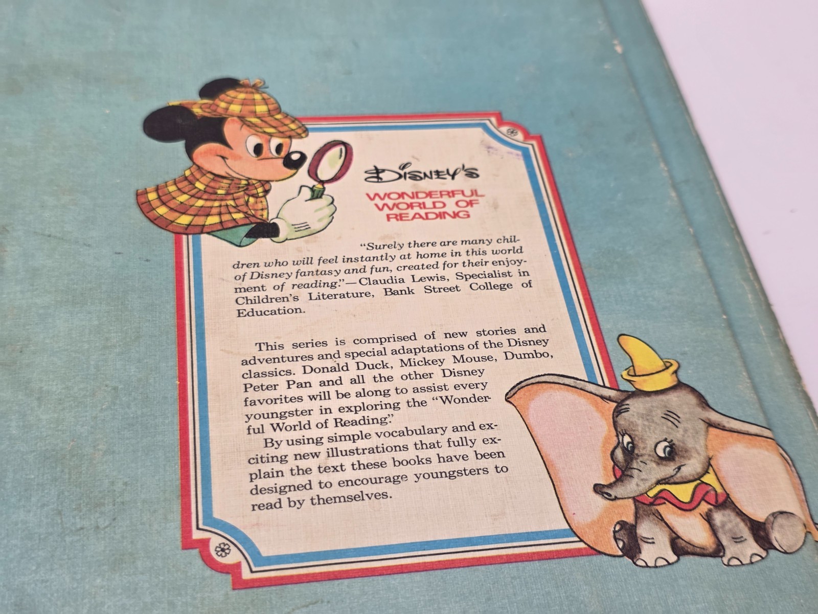 Vintage 1974 Disney Peter And The Wolf Hardcover Book Random House