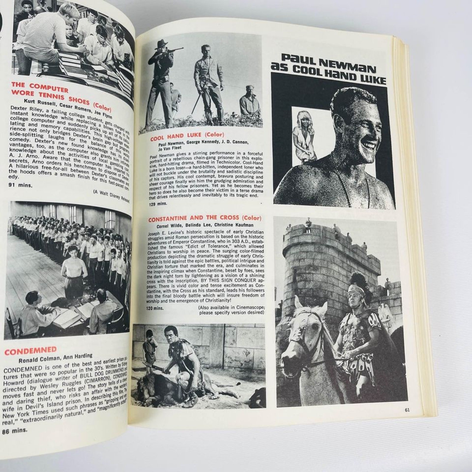 Macmillan Audio Brandon Films 1975-76 16mm film catalog book 440 Pages