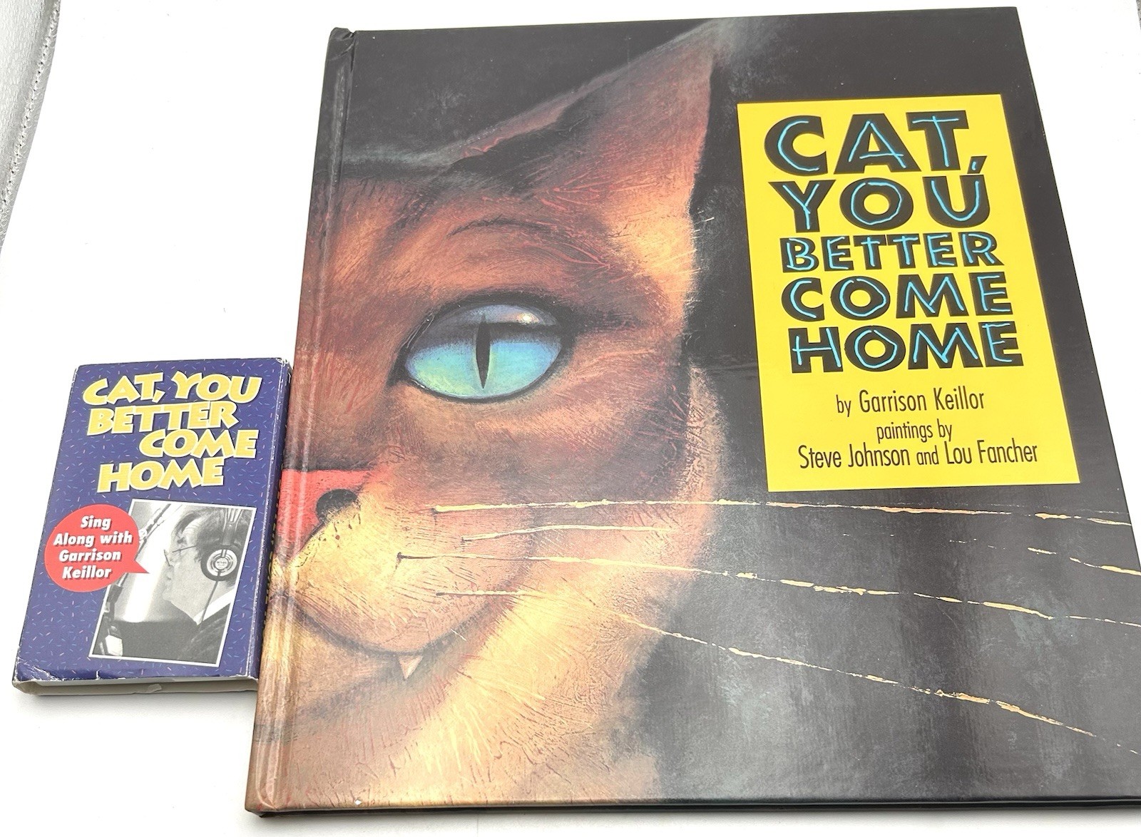 Signed By Author-Cat, You Better Come Home – By Garrison Keillor With Cassette
