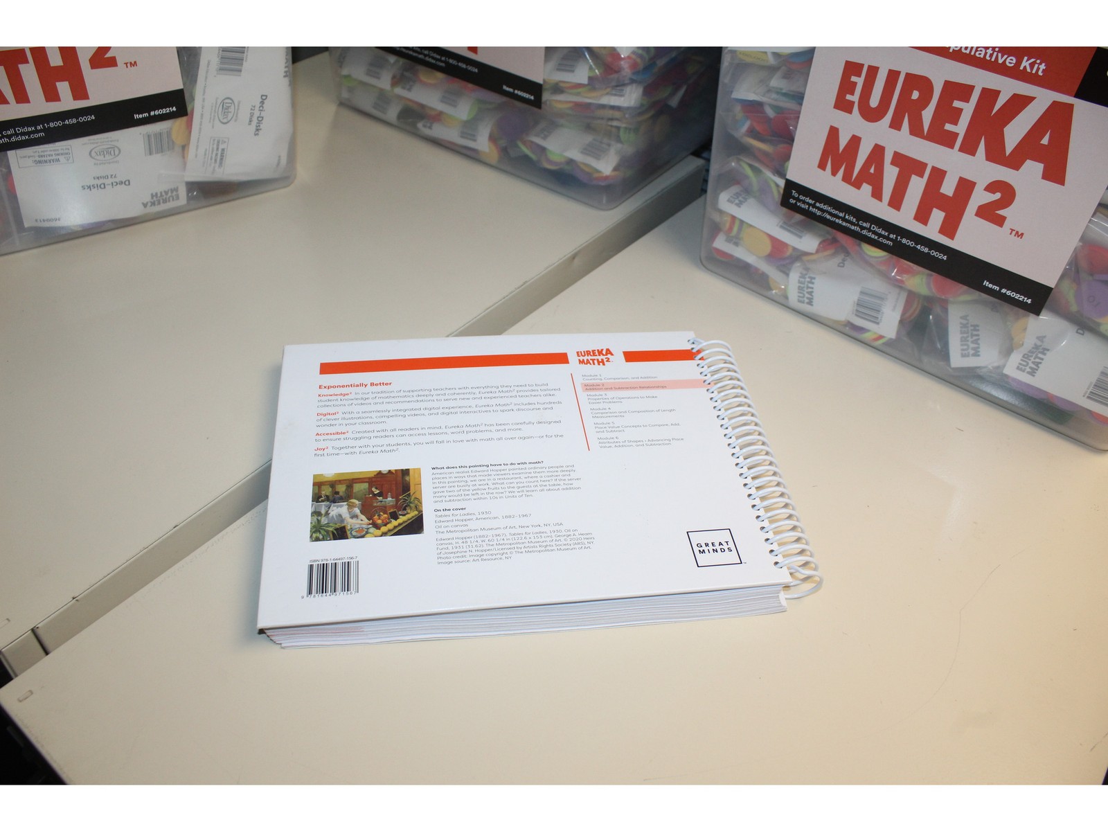 Eureka Math² Squared Grade 1 Module 2 Teacher Book – Weight: 36 oz.