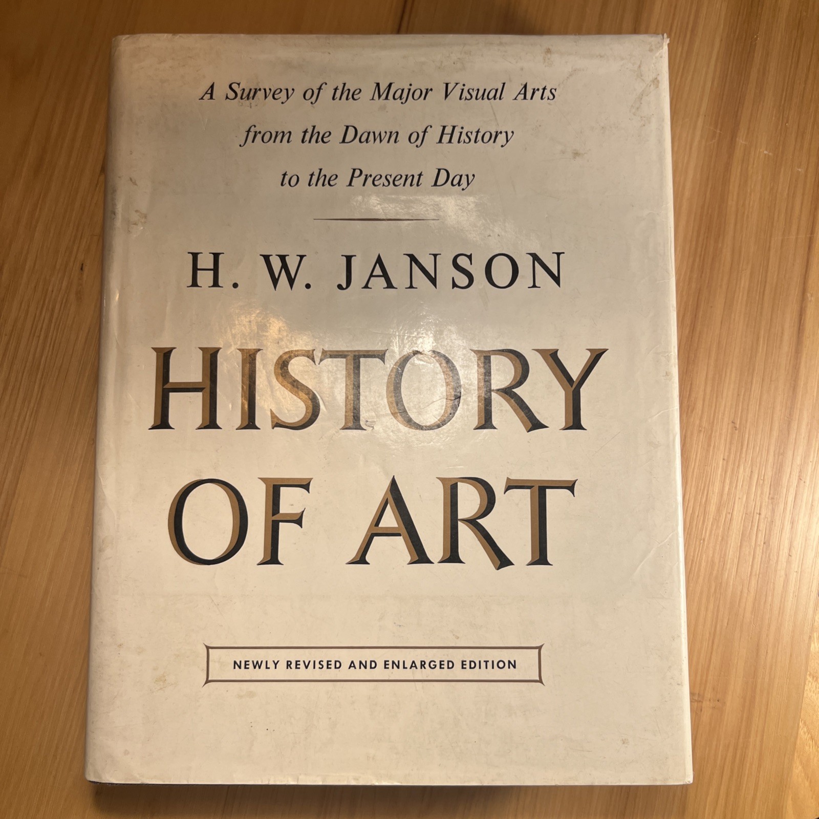 The History of Art Hardcover Book by H. W. Jansen-15th Printing-613 Pages-