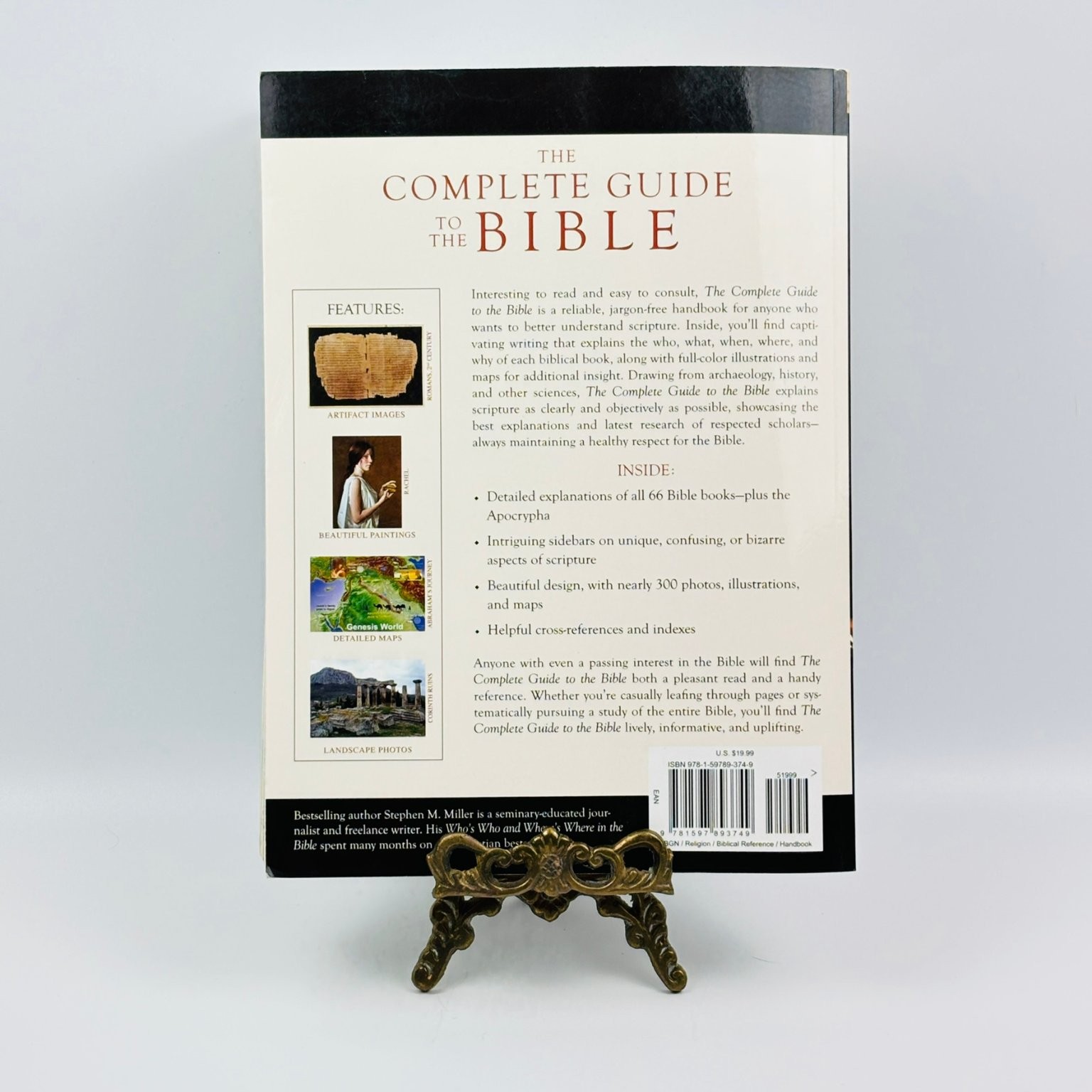 The Complete Guide to the Bible Stephen M Miller 2007 First Edition Illustrated