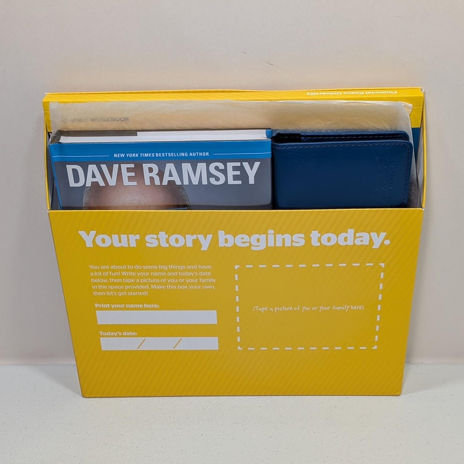 Dave Ramsey Guide to Money Book Financial Peace University Envelope System New