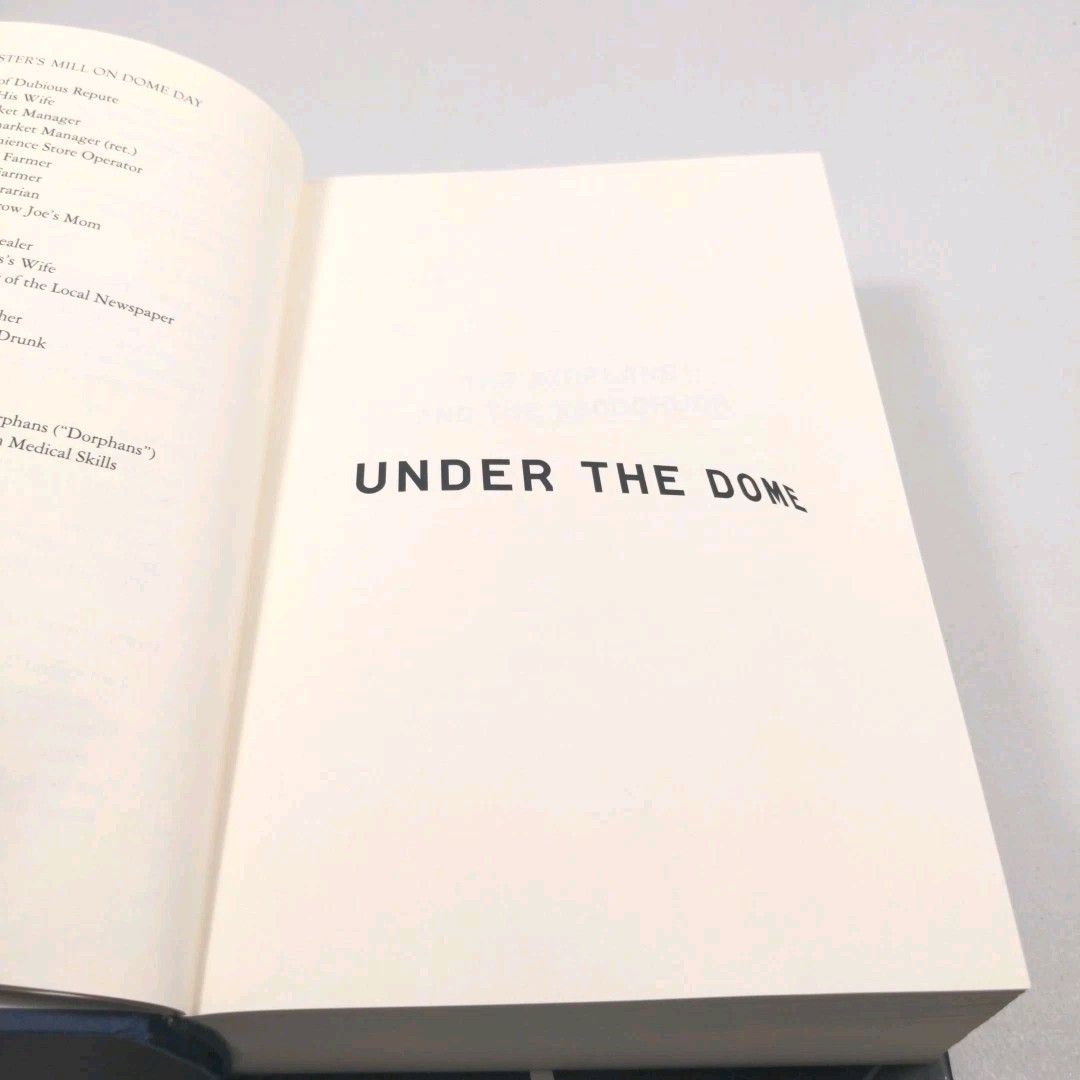 Under the Dome | by Stephen King | 2009 | First Edition, 1st Printing HC/DJ