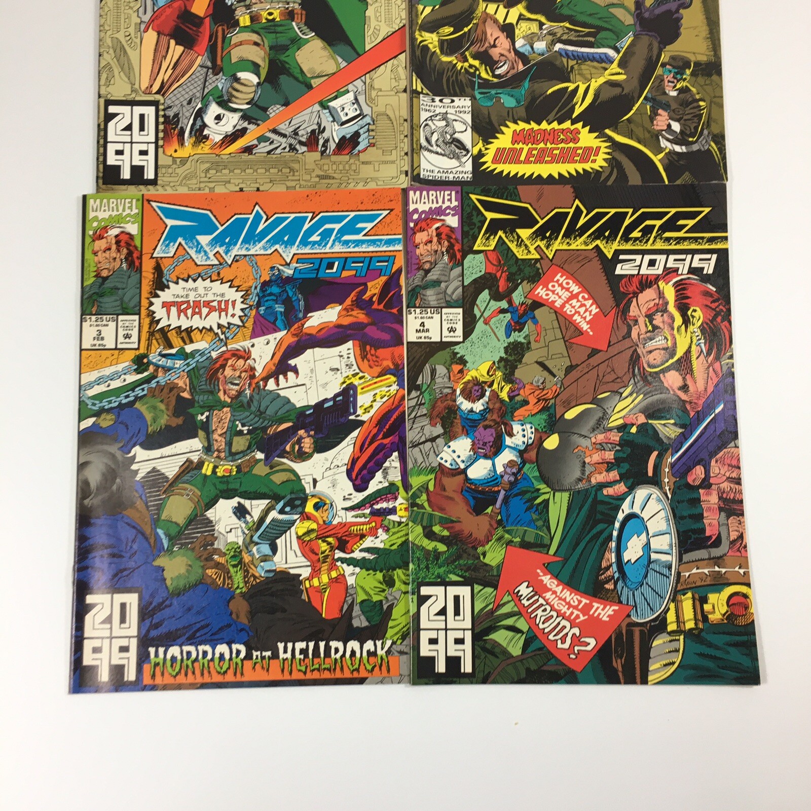 Ravage 2099 #1-#4 & #6-#11 (10 Comics) 1991 Marvel 25.7cm X 17cm