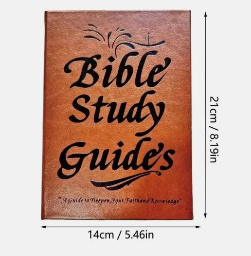 66-Page Bible Study Guide, Daily Devotional Journal,Study Notebook Based Planner