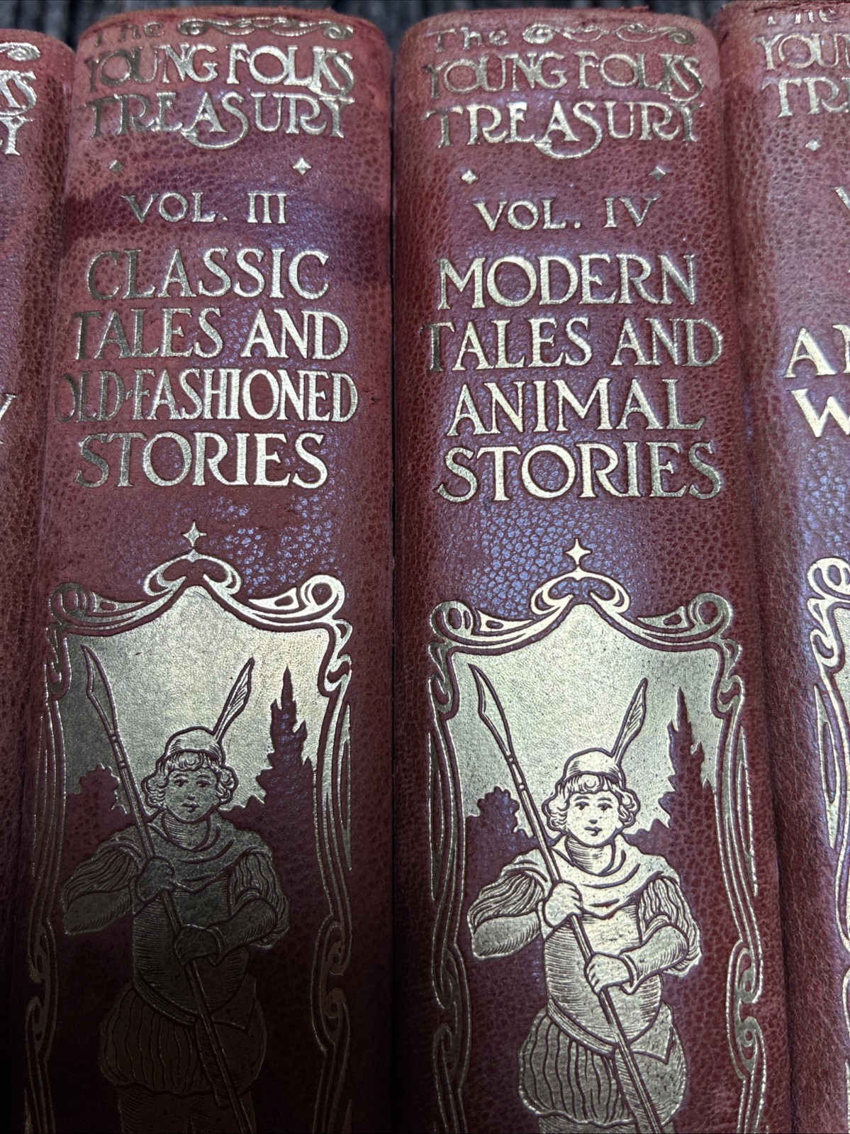 1900 The Children’s Classics Vintage 12-Volume Set Fine Binding Amazing Set