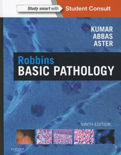 Robbins Basic Pathology: with STUDENT CONSULT Online Access, 9e (Rob – VERY GOOD