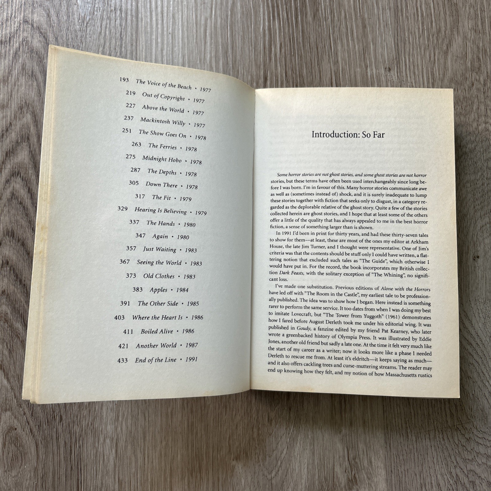 Alone with the Horrors The Great Short Fiction of Ramsey Campbell 1961-1991 Book