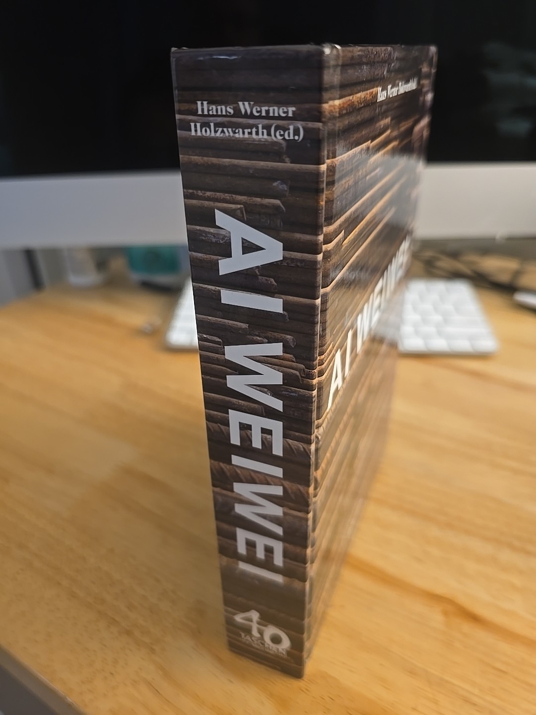 AI Weiwei Hardcover – Taschen 40 – by Hans Werner Holzwarth – Mint Condition