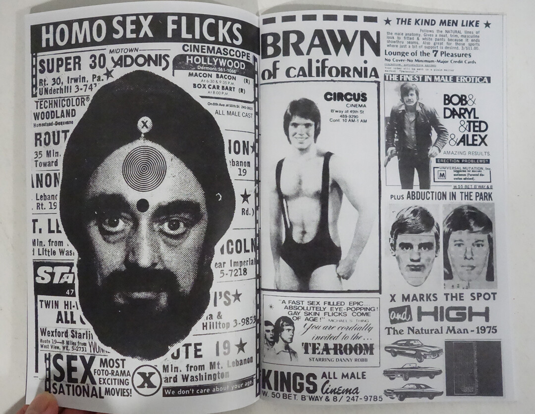 2-Pack! ALL MALE CAST #1/#4 Gay Zine Vintage Gay Magazine 70s Culture Sleaze Art