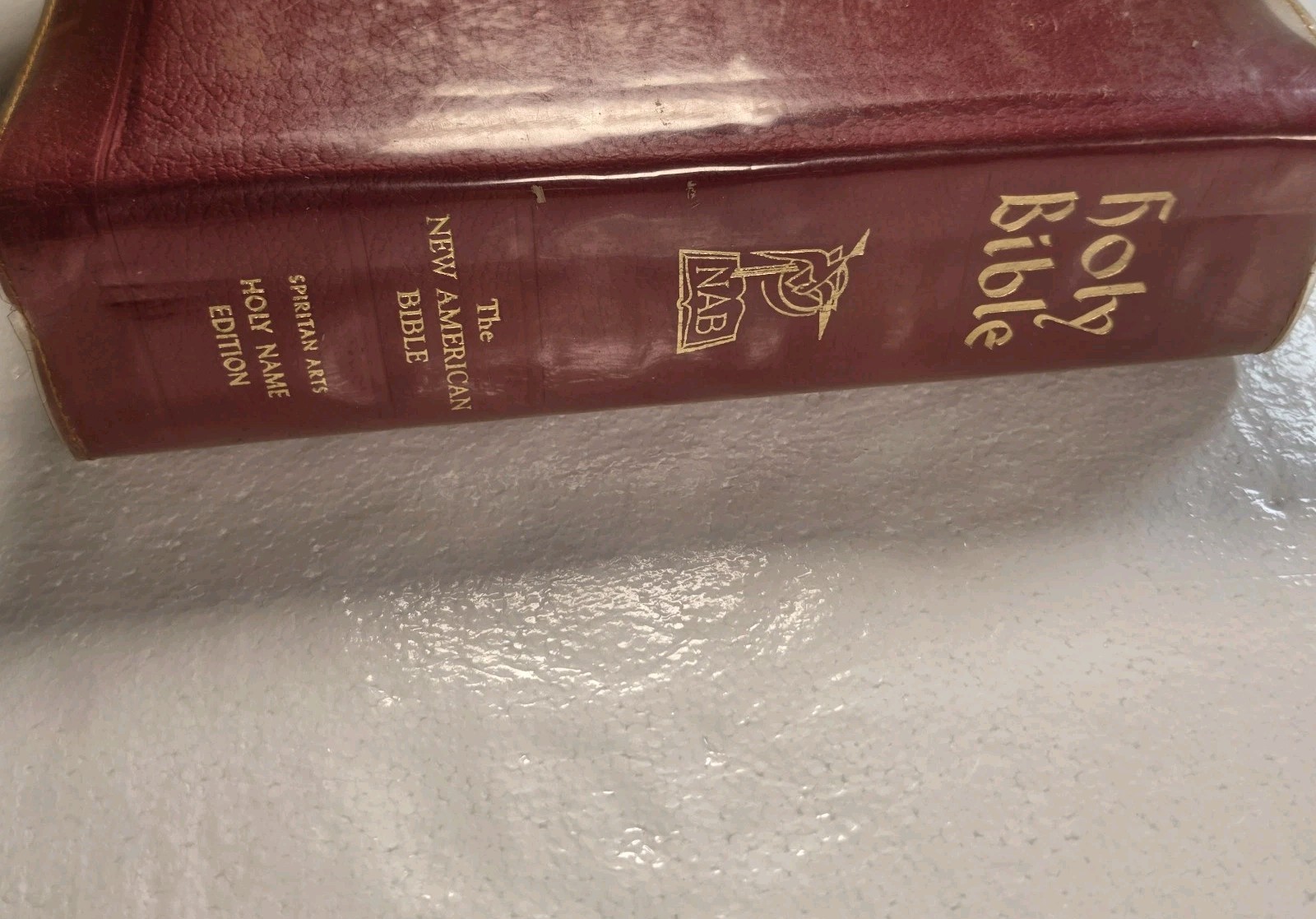 Vtg 1971 New American Bible Holy Name Edition Spiritual Arts Catholic Family