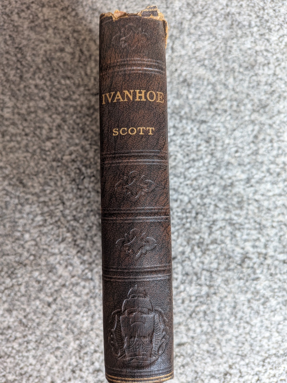 Ivanhoe by Sir Walter Scott Hardback Odhams Press Limited 1930’s Antique