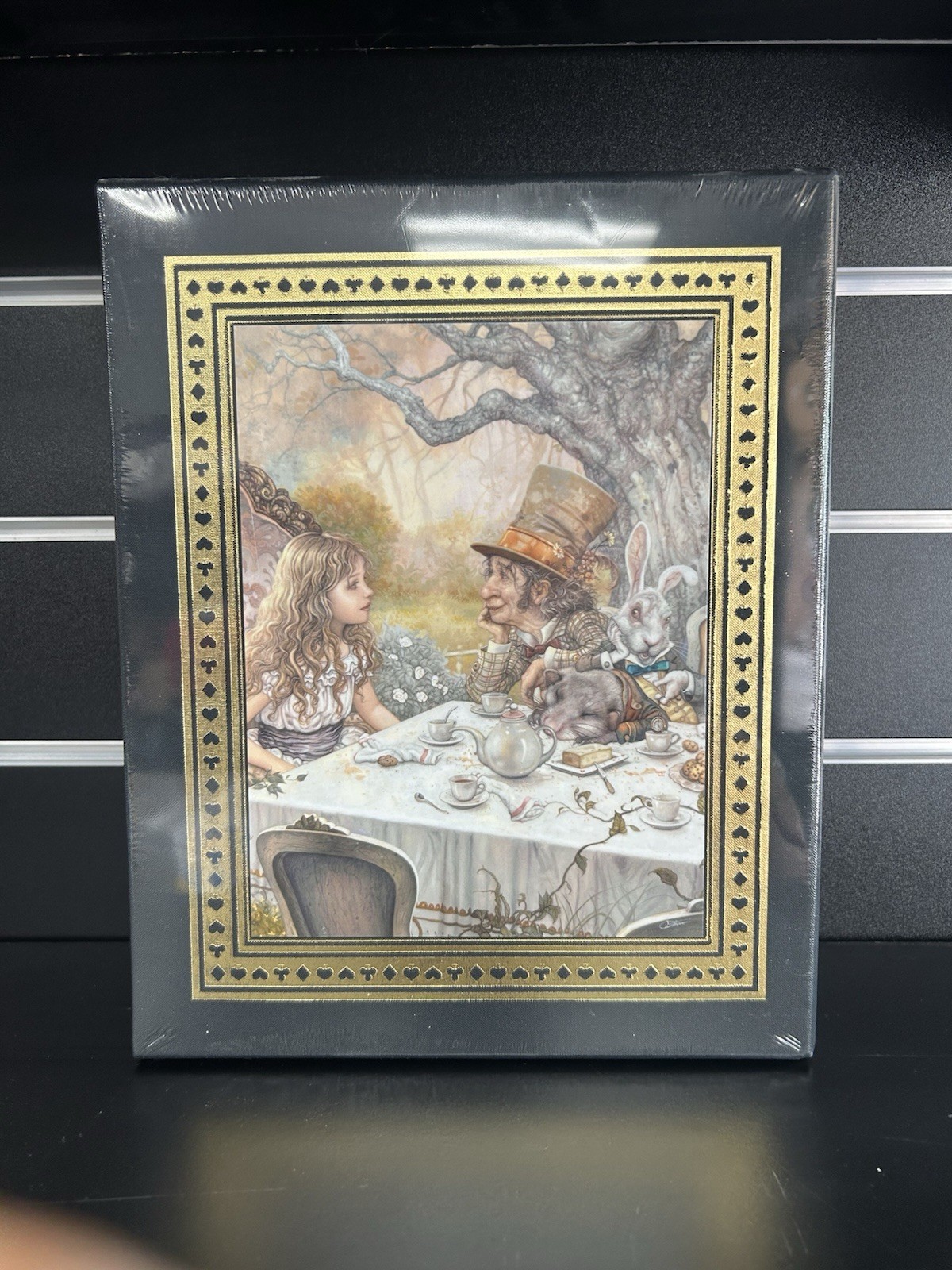 alice adventures in wonderland by Lewis Carroll Hard Cover Signed Edition Sealed