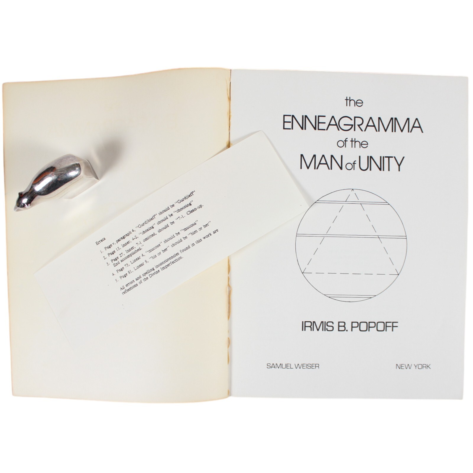 Enneagram Gurdjieff Ouspensky Esoteric Fourth Way Psychology SPIRITUAL SYSTEM