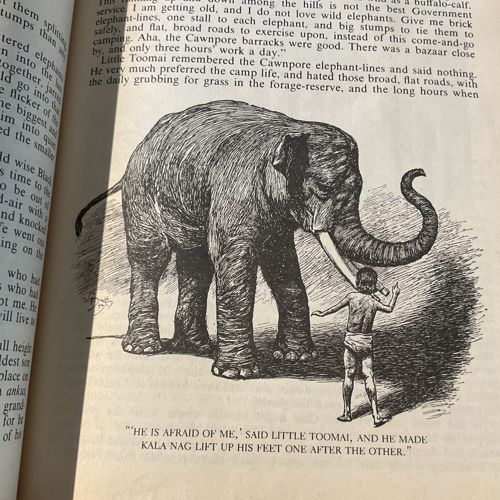 RUDYARD KIPLING ILLUSTRATED TREASURY OF WORKS & STORIES 1982 HARDCOVER BOOK