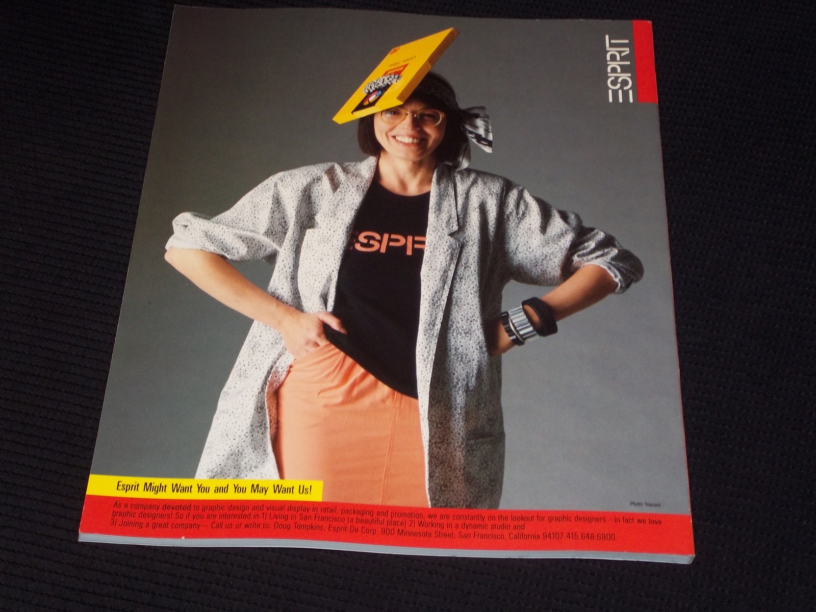 1986 #243 GRAPHIS MAGAZINE VERY NICE COVER ART & INSIDE PAGES – E 816