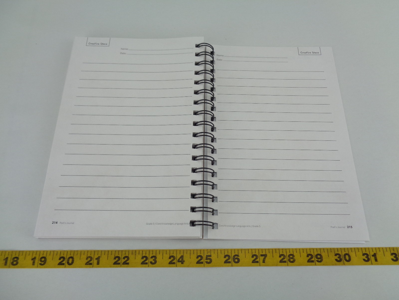 New Amplify Core Knowledge Language Arts Poet’s Journal Grade 5 Unit 3 Book